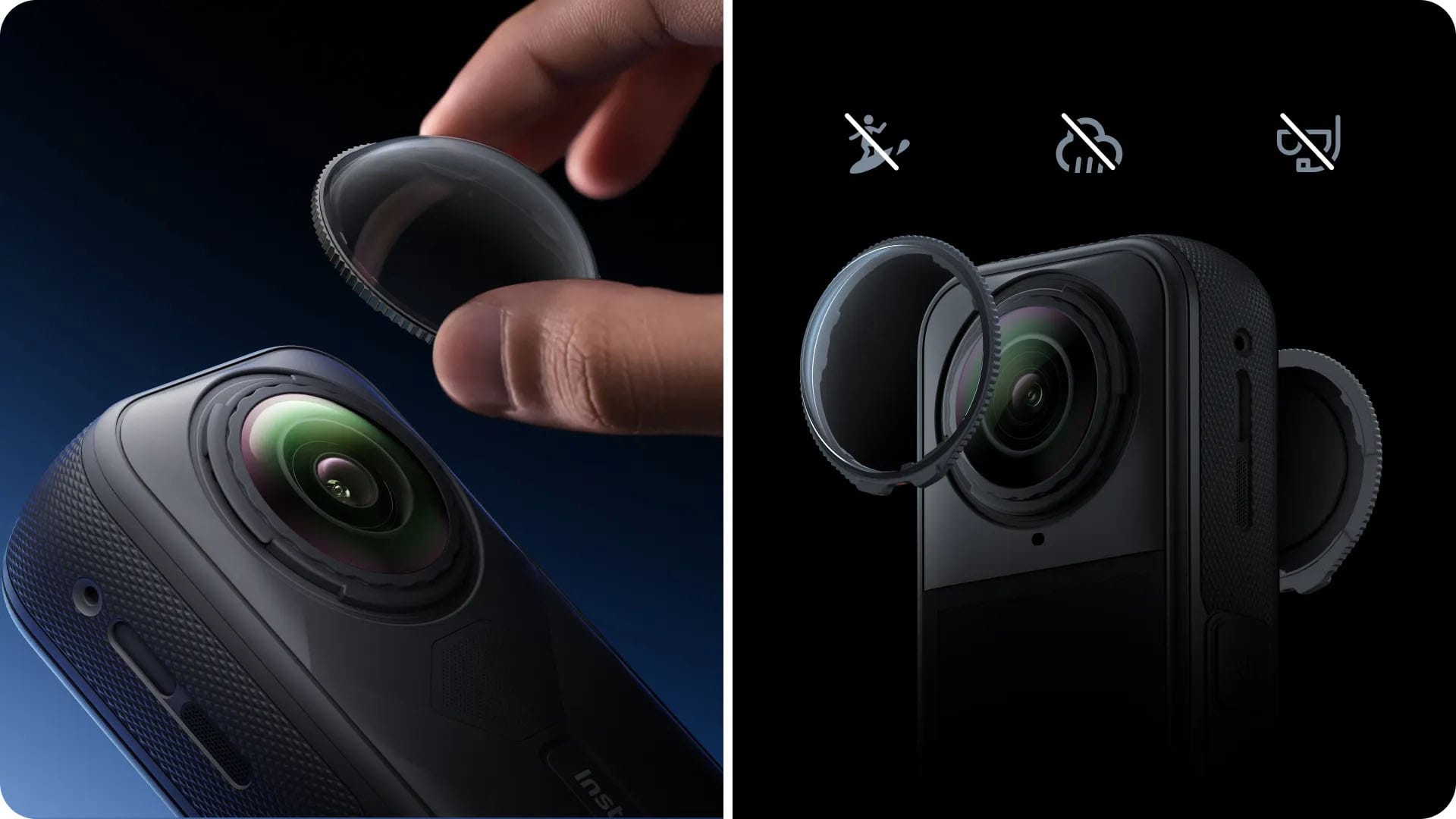 Insta360 Premium Lens Guards/نماکم