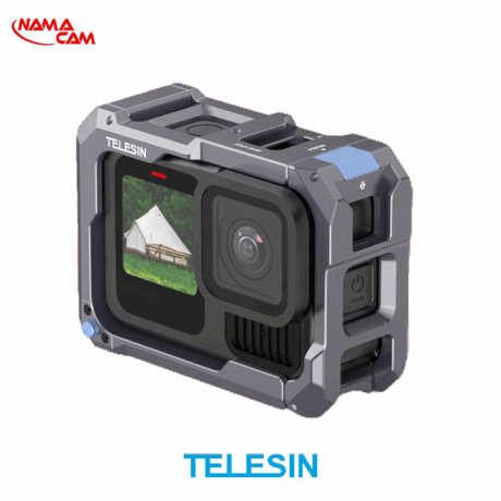 کیج و فریم فلزی گوپرو هیرو 13 و 12 - تلسین - TELESIN/نماکم