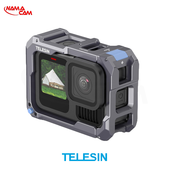 کیج و فریم فلزی گوپرو هیرو 13 و 12 - تلسین - TELESIN/نماکم