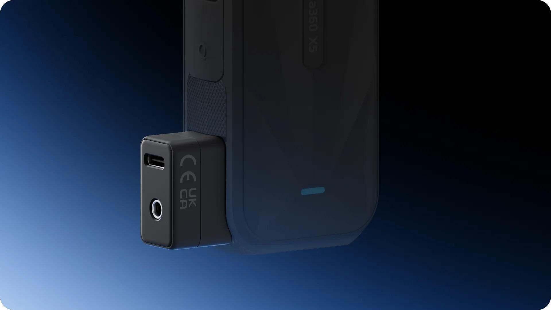 Insta360 Microphone Adapter for X5/نماکم
