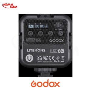 ویدئو لایت RGB گودکس Godox Litemons RGB LED 6R/نماکم