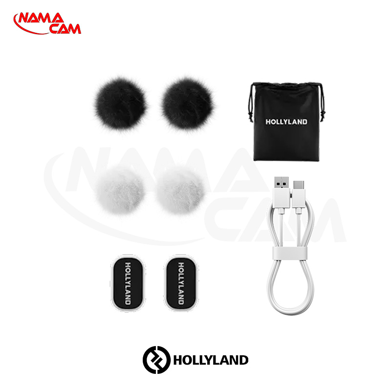 میکروفون هالی لند Lark A1 کمبو - Hollyland LARK A1 Combo 2-Person/نماکم