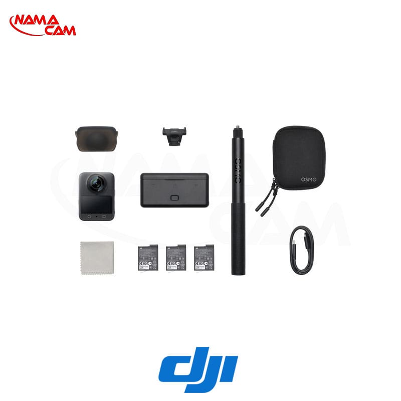 دوربین DJI Osmo 360 پک ادونچر کمبو - DJI Osmo 360 Adventure Combo/نماکم