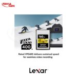 کارت حافظه لکسار 160 گیگ CFexpress تایپ A سری طلایی - Lexar CFexpress 160G/نماکم