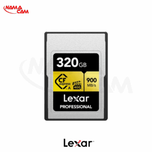 کارت حافظه لکسار 320 گیگ CFexpress تایپ A سری طلایی - Lexar CFexpress 320G Gold/نماکم