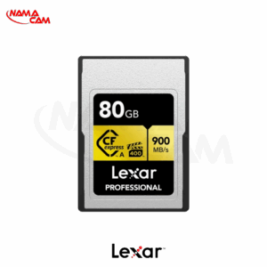 کارت حافظه لکسار 80 گیگ CFexpress تایپ A سری طلایی - Lexar CFexpress 80G Gold/نماکم