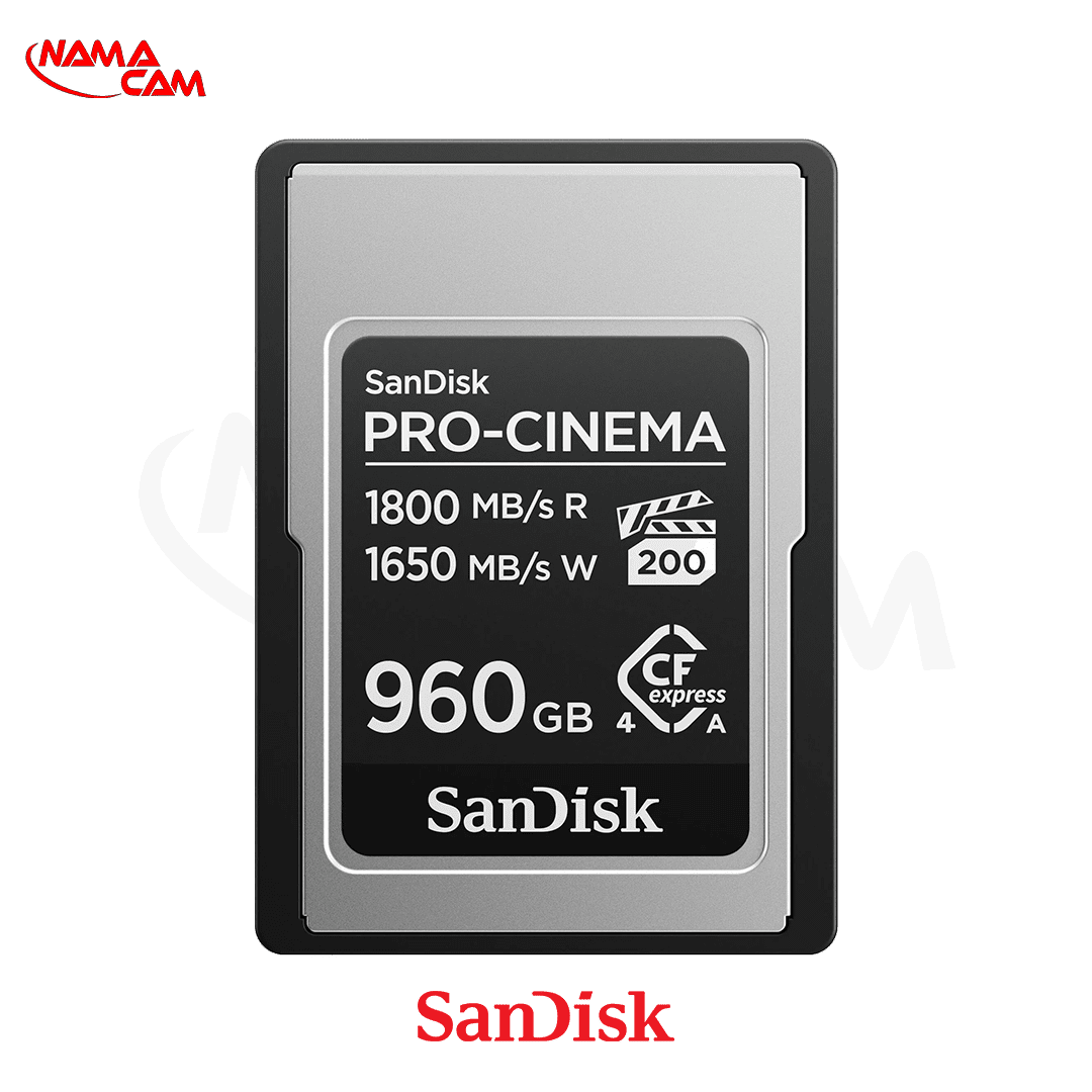 کارت حافظه سن دیسک 960 گیگ CFexpress تایپ A/نماکم