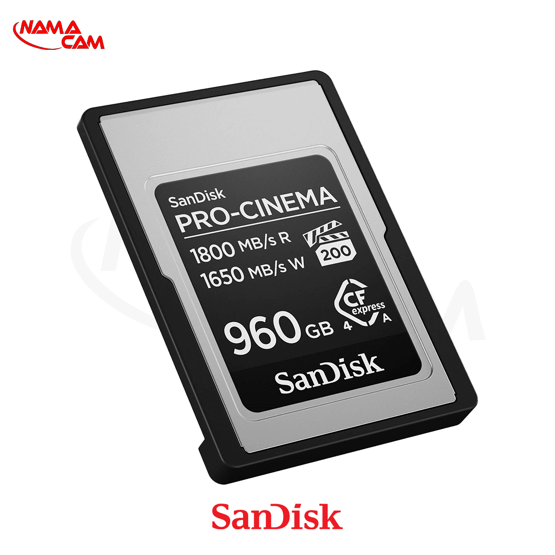 کارت حافظه سن دیسک 960 گیگ CFexpress تایپ A/نماکم