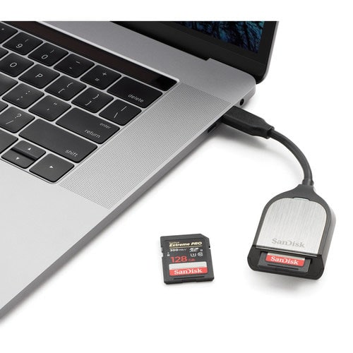 Extreme Pro SD Card USB Type-C Reader/نماکم