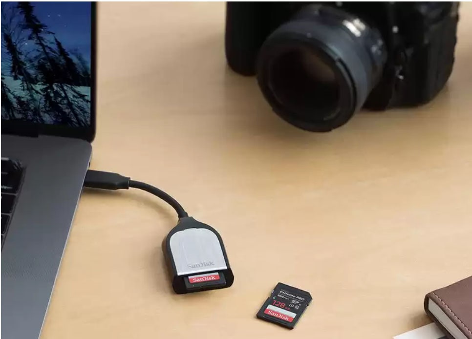SanDisk Extreme Pro SD Card USB Type-C Reader/نماکم