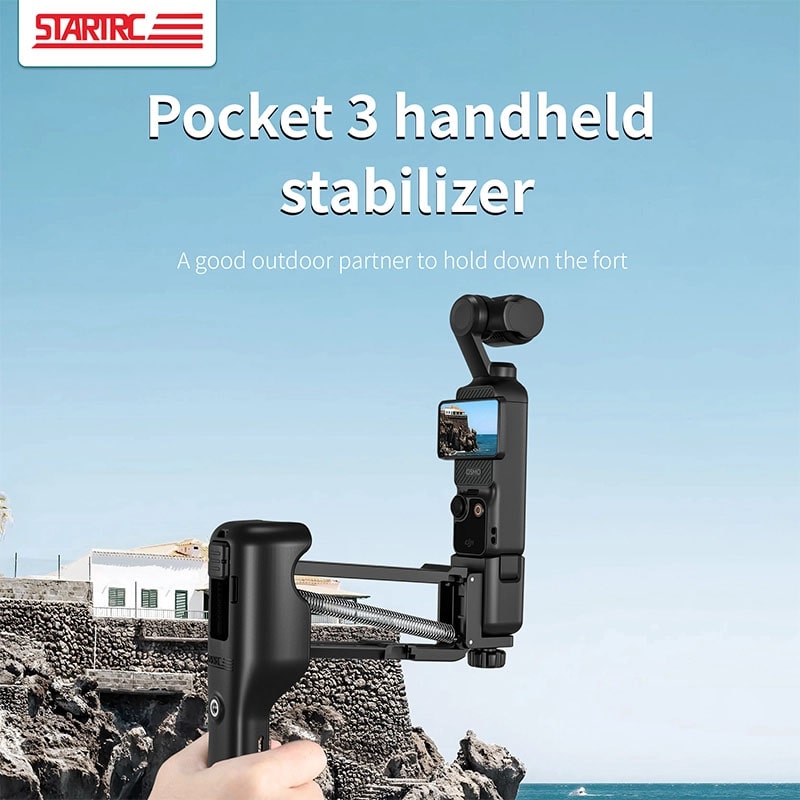 STARTRC Multifunctional 2-in-1 Stabilizer for DJI Pocket 3/نماکم