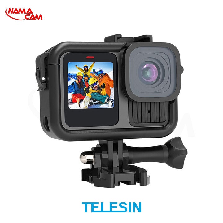 فریم و محافظ گوپرو هیرو 13 و 12 تا 9 - تلسین - Telesin fms 17/نماکم