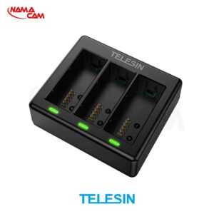 شارژر سه تایی گوپرو هیرو 13 - تلسین - TELESIN BCG 12/نماکم