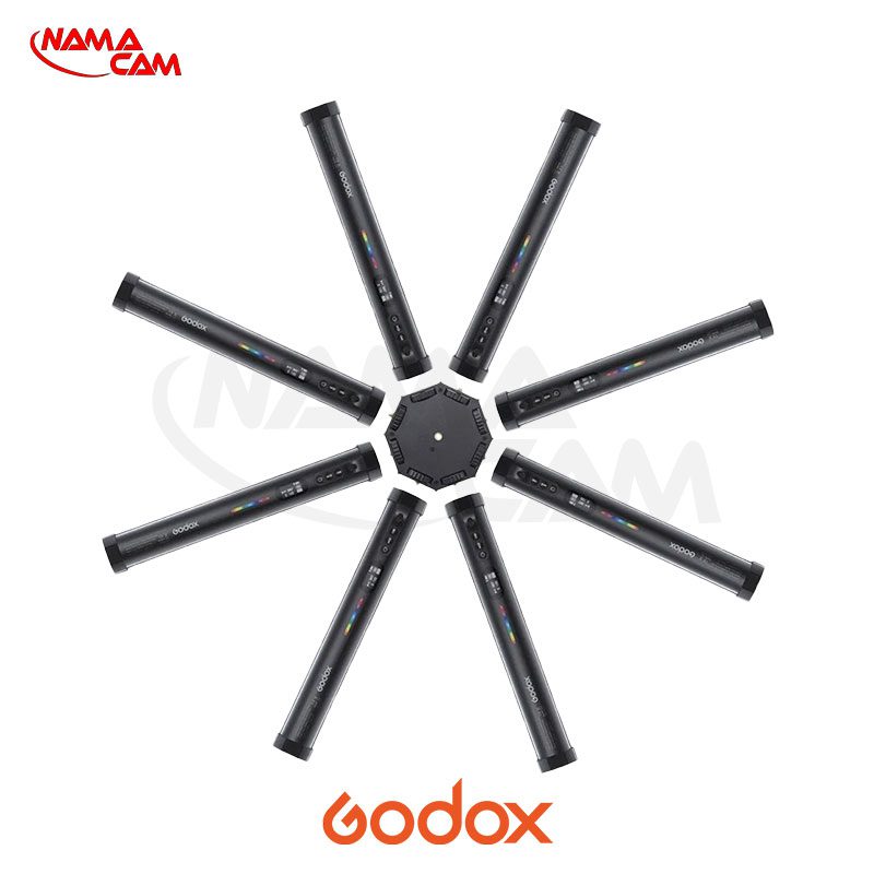 زنور باتومی RGB گودکس TL30 کیت چهارتایی - Godox TL30 RGB 4 Light Kit/نماکم