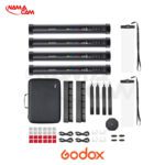 زنور باتومی RGB گودکس TL30 کیت چهارتایی - Godox TL30 RGB 4 Light Kit/نماکم