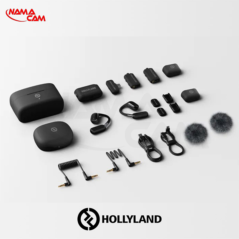 میکروفون هالی لند لارک مکس 2 اولتیمیت کمبو – 2 نفره - Hollyland LARK MAX 2/نماکم