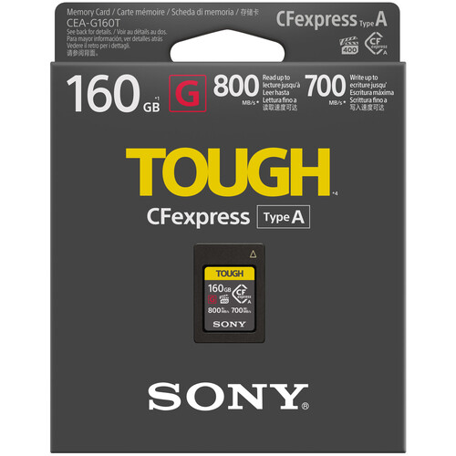 کارت حافظه سی اف اکسپرس سونی 160 گیگ کارکرده – Sony 160GB CFexpress Type A Tough/نماکم