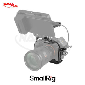 کیج دوربین سونی A7RV / A7IV / A7SIII0 اسمال ریگ همراه دسته – SmallRig Cage Sony 3668B/نماکم