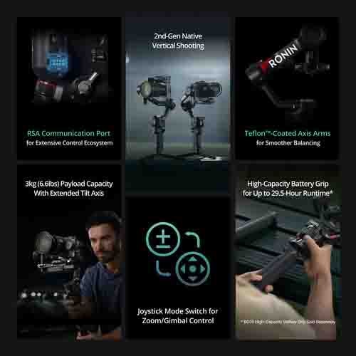DJI RS 3 Pro Combo Gimbal Stabilizer/نماکم