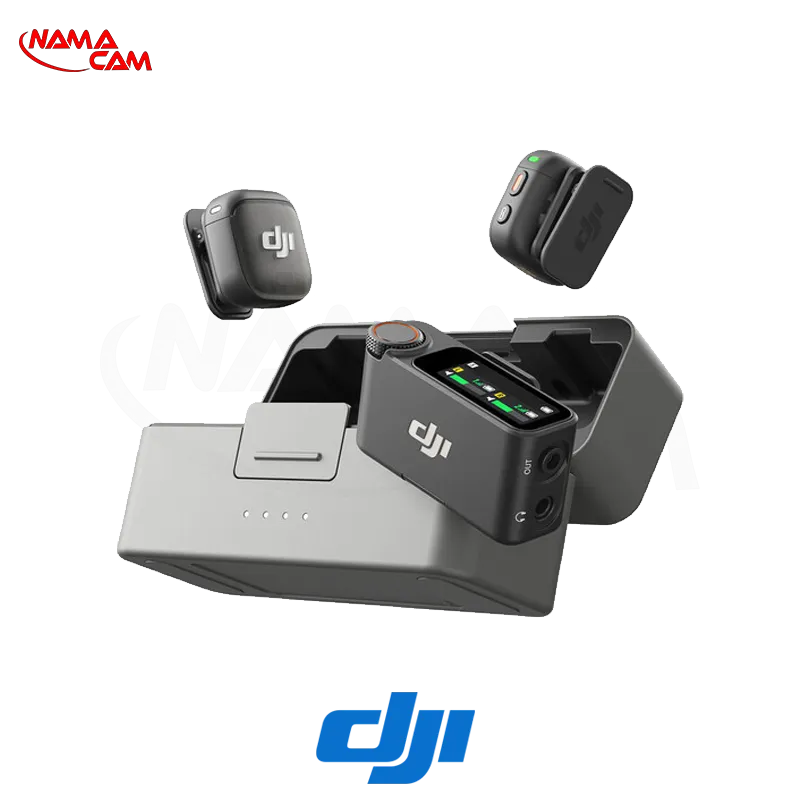 میکروفون بی‌سیم دونفره DJI Mic 3/نماکم
