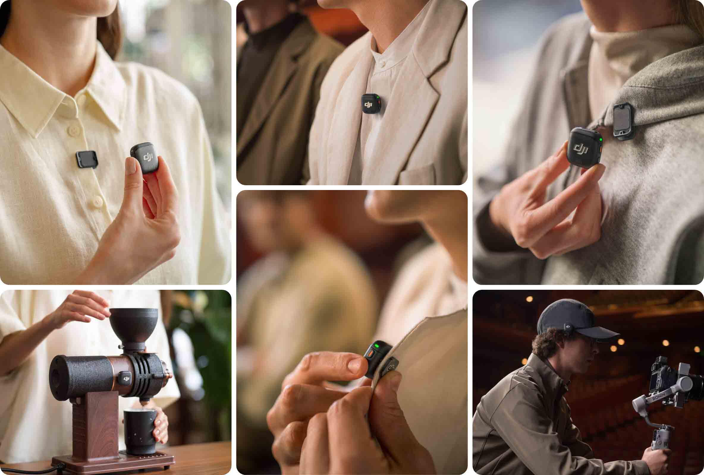 DJI Mic 3 2-Person Compact Wireless Microphone System/نماکم