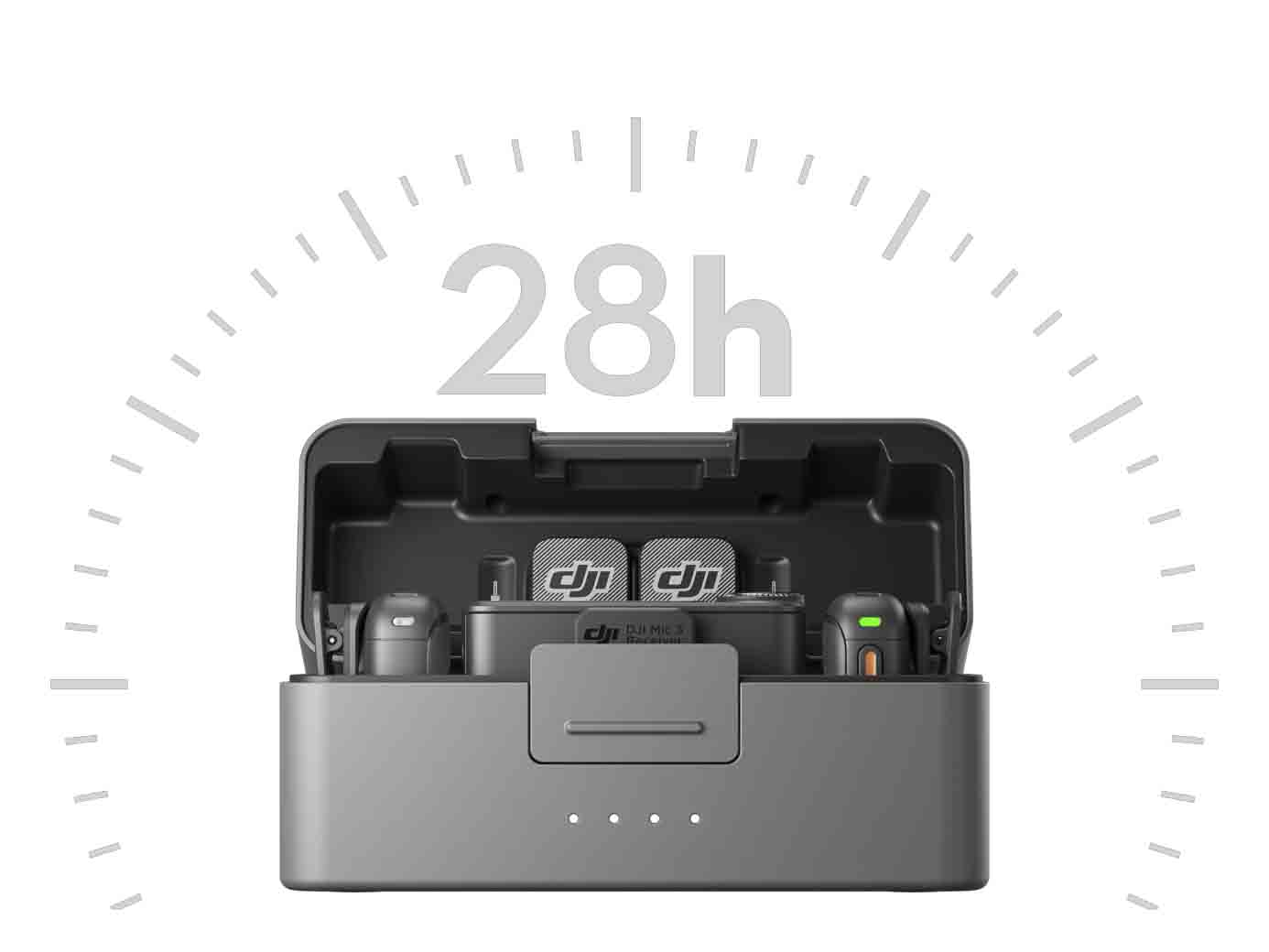 میکروفون بی‌سیم دونفره DJI Mic 3/نماکم