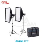 کیت نورپردازی دو‌تایی نانلایت Nanlite FS-200B Bi-Colour 2 light/نماکم