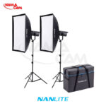 کیت نورپردازی دو‌تایی نانلایت Nanlite FS-300B Bi-Colour 2 light/نماکم