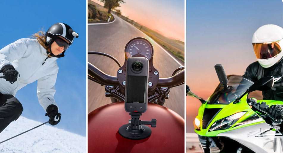 مانت اتصال چسبی اینستا360 – Flexible Adhesive Mount/نماکم