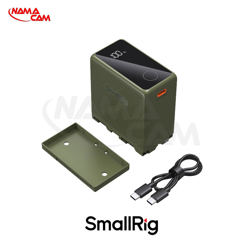 باتری سونی NP-F970 با شارژر تایپ C - اسمال ریگ - SmallRig USB-C Battery 4469/نماکم