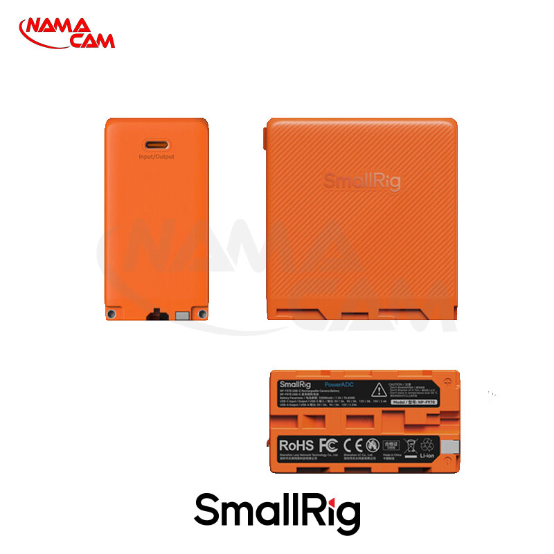 باتری سونی NP-F970 با شارژر تایپ C - اسمال ریگ - SmallRig USB-C Battery 4469/نماکم