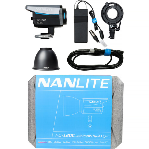 نور ثابت نانلایت Nanlite FC120C RGB LED/نماکم