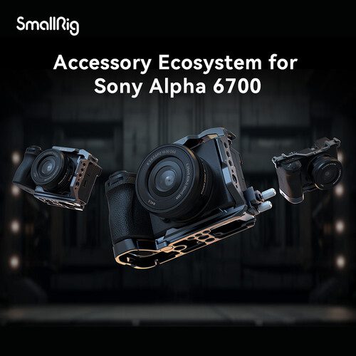 کیج دوربین سونی a6700 اسمال ریگ - SmallRig Full Camera Cage Sony a6700 - 4336/نماکم