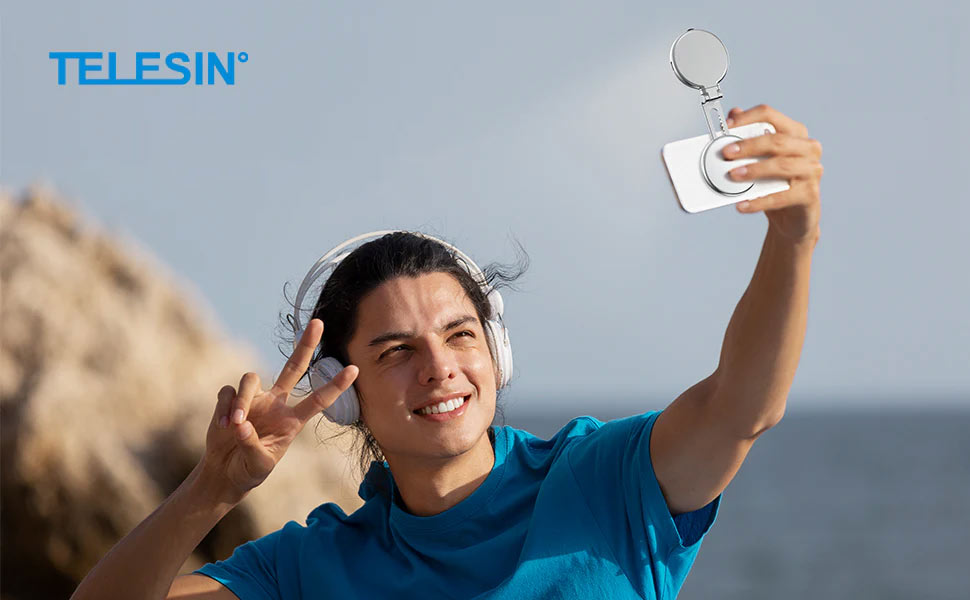 رینگ لایت مگنتی موبایل - تلسین Telesin C03 /نماکم