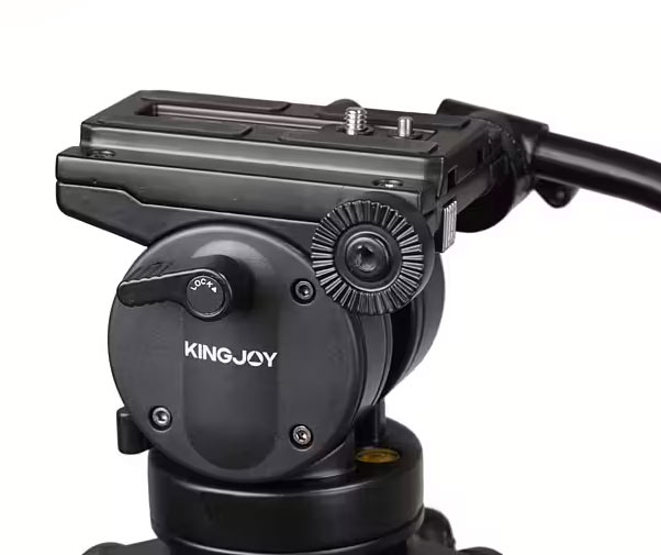 سه پایه فیلمبرداری کینگ جوی Kingjoy Professional Video Tripod VT-2500/نماکم