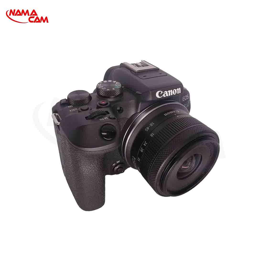 دوربین کانن R10 با لنز 45-18 کارکرده - Canon EOS R10 with 18-45mm USED/نماکم