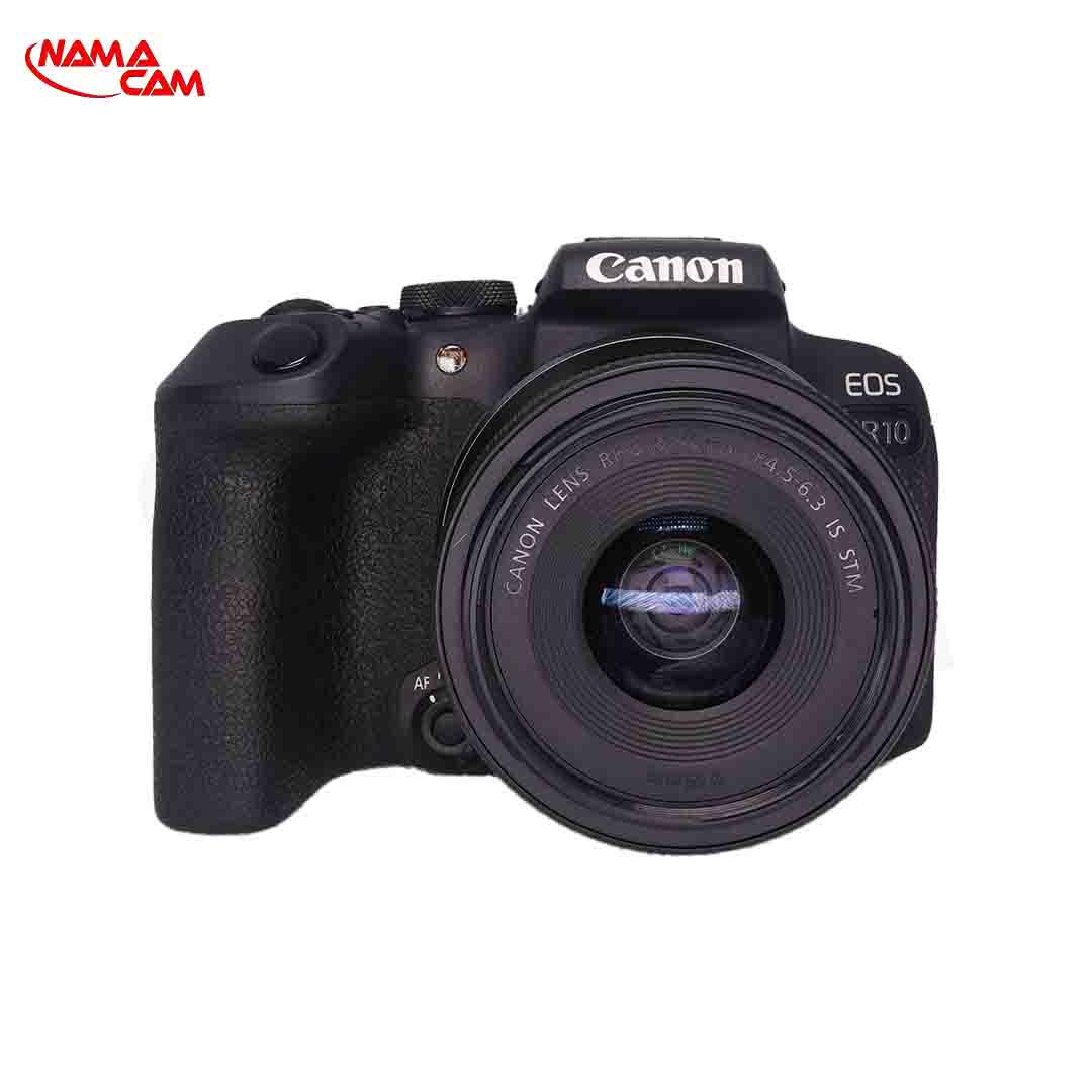 دوربین کانن R10 با لنز 45-18 کارکرده - Canon EOS R10 with 18-45mm USED/نماکم
