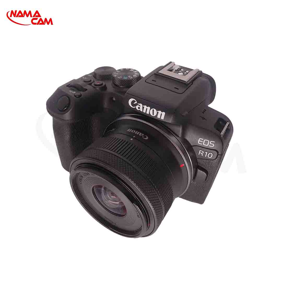 دوربین کانن R10 با لنز 45-18 کارکرده - Canon EOS R10 with 18-45mm USED/نماکم