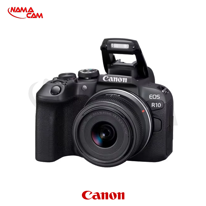 دوربین کانن R10 با لنز 45-18 کارکرده - Canon EOS R10 with 18-45mm USED/نماکم