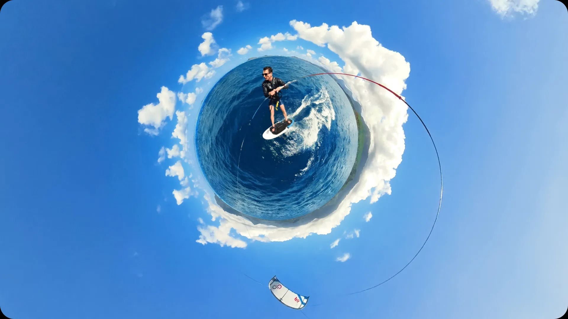 پایه طناب دوربین اینستا 360 ایکس 5 – اصلی – Insta360 X5 Water Sports Rope Mount/نماکم