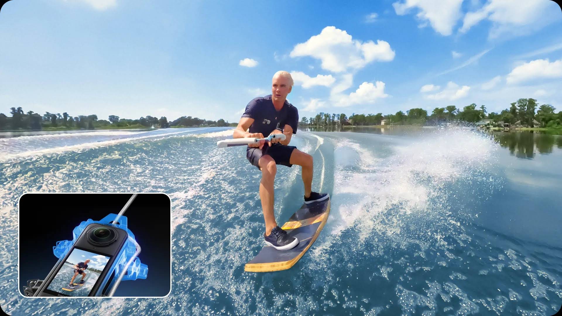پایه طناب دوربین اینستا 360 ایکس 5 – اصلی – Insta360 X5 Water Sports Rope Mount/نماکم