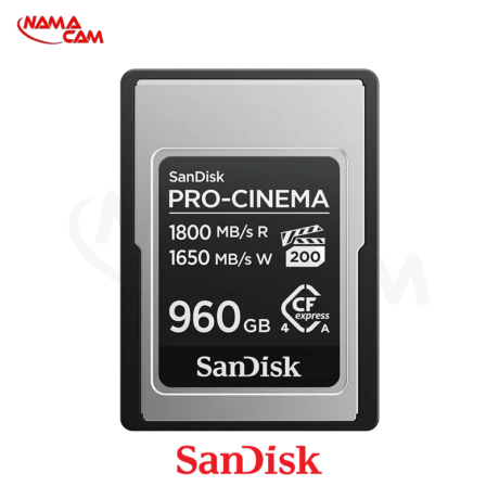 کارت حافظه سن دیسک 960 گیگ CFexpress تایپ A/نماکم