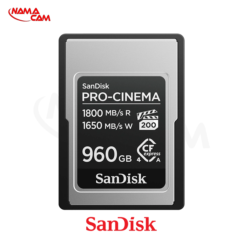 کارت حافظه سن دیسک 960 گیگ CFexpress تایپ A/نماکم