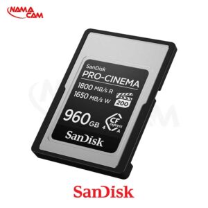 کارت حافظه سن دیسک 960 گیگ CFexpress تایپ A/نماکم