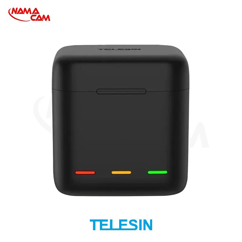 باکس شارژر سه تایی گوپرو هیرو 13 - تلسین - Telesin BCG 10/نماکم