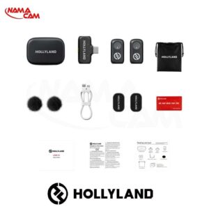 میکروفون هالی لند Lark A1 تایپ سی - دو میکروفون – Hollyland LARK A1 USB-C/نماکم