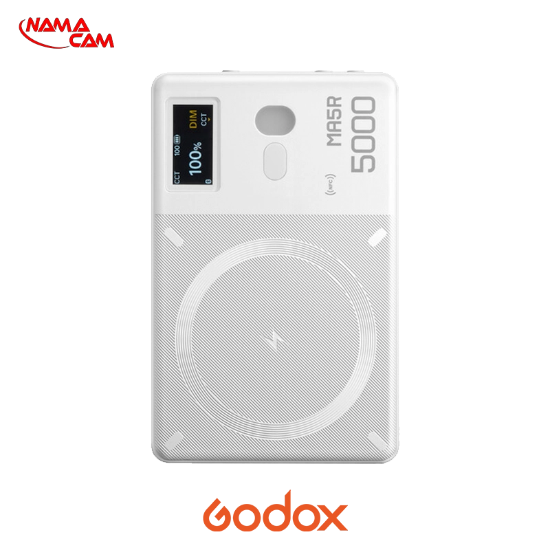 نور RGB و پاوربانک گودکس Godox MA5R RGB LED/نماکم