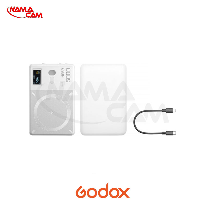 نور RGB و پاوربانک گودکس Godox MA5R RGB LED/نماکم