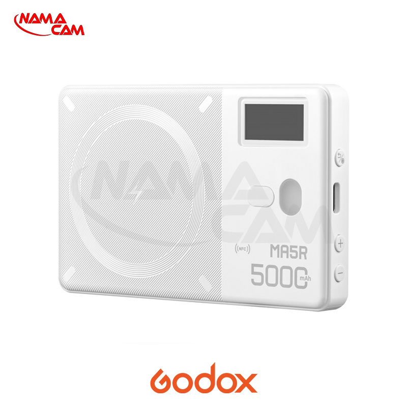 نور RGB و پاوربانک گودکس Godox MA5R RGB LED/نماکم