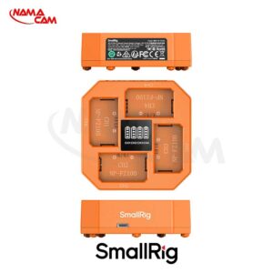 شارژر 4 تایی باتری NP-FZ100 اسمال ریگ SmallRig NP-FZ100 4-Channel - 4839/نماکم